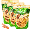 Organic Crispy Coconut Rolls, USDA Certified, Gluten Free, Dairy Free, 11 oz pack, 3 Pack Comes with a bonus bag sealer clip to