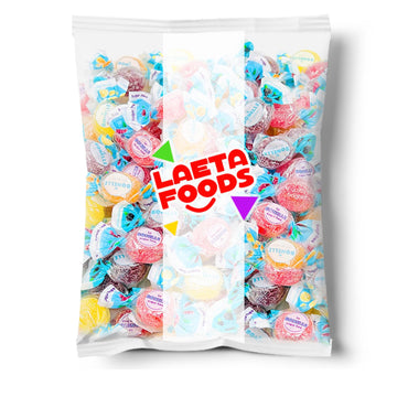 Bonelle Italian Sugar-Free Fruit Jelly Candy Individually Wrapped (1 Pound Bag - Approx. 110 Count)