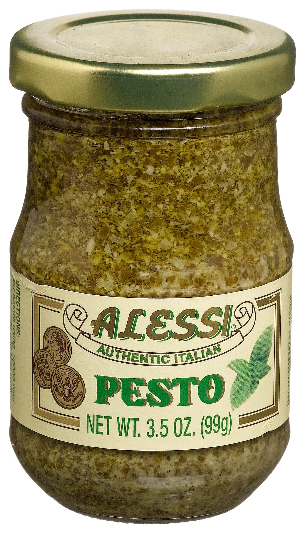 Alessi Pesto, 3.5-Ounce Glass Jars (Pack of 12)