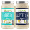 Primal Kitchen No-Dairy Alfredo Pasta Sauce 2-Pack, No Added Sugar, Includes 1 Alfredo Sauce & 1 Garlic Alfredo Sauce