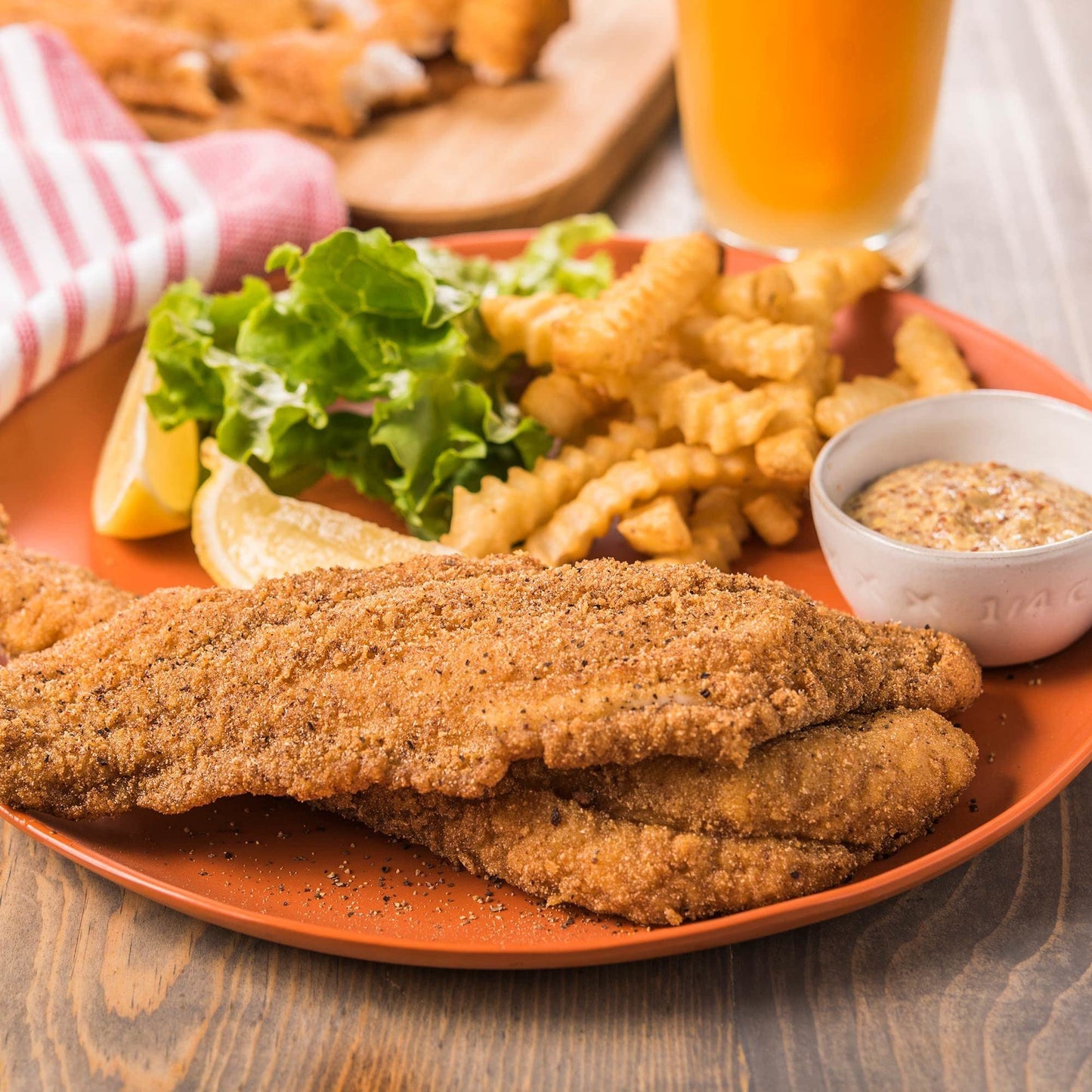 Zatarain'S Crispy Cajun Fish Fri Seafood Breading Mix, 12 Oz (Pack Of 8)