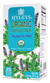 Hyleys Organic Green Tea Moroccan Mint Flavor - 25 Tea Bags