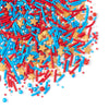 Sweets Indeed Sprinkles, Patriotic Edible Sprinkle Mix, Red Blue Gold, 4Th Of July, Perfect For Cake Decorations, Baking, Ice Cr