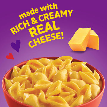 Annies Homegrown Four Cheese Shells Macaroni & Cheese, 11.3 OZ (Pack of 12), Natural