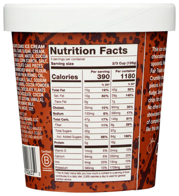 JENIS SPLENDID ICE CREAMS Blackout Chocolate Cake Ice Cream, 1 PT