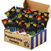 Popped Chip Snack Pack - 40 Count Bulk Box of Individually Wrapped Popped-Style Chips (0.8 oz Each) - Assembled by Bussin Boxes