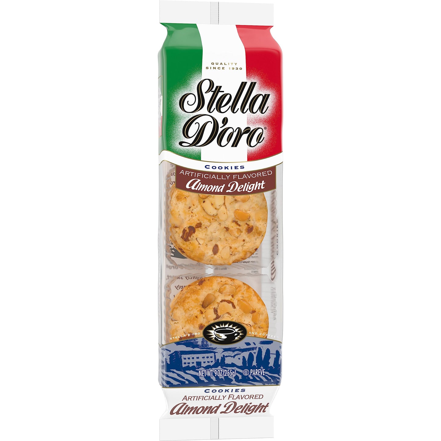 Stella D'Oro Cookies, Almond Delight, 9 Oz (Pack Of 12)