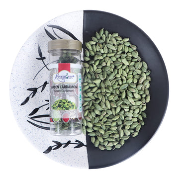 Ramaroma Green Cardamom Pods Spice (Hari Elachi) 3Oz (85G) ~ All Natural | Vegan | Gluten Friendly | Non-Gmo | Unique | 100% Nat