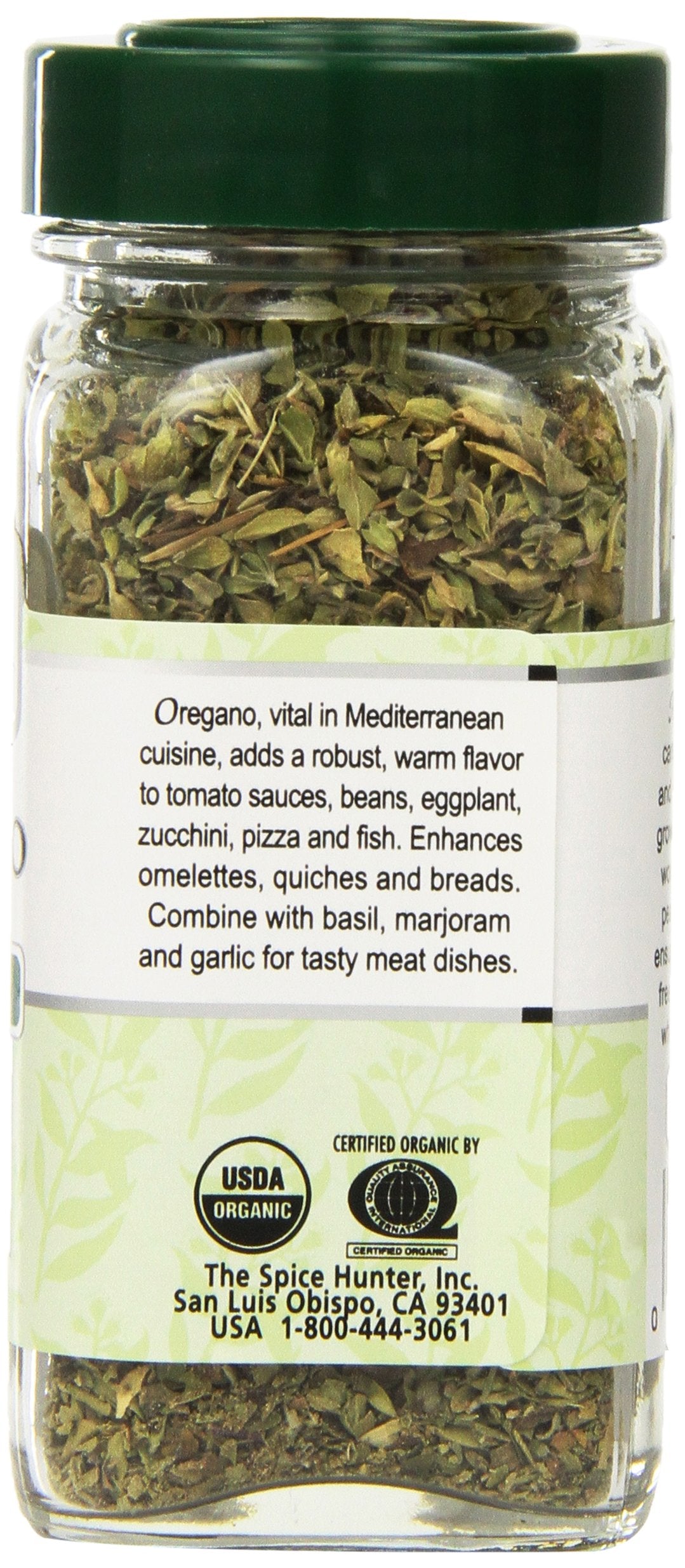Spice Hunter Spices, Organic Oregano, 0.45 Ounce (Pack of 6)