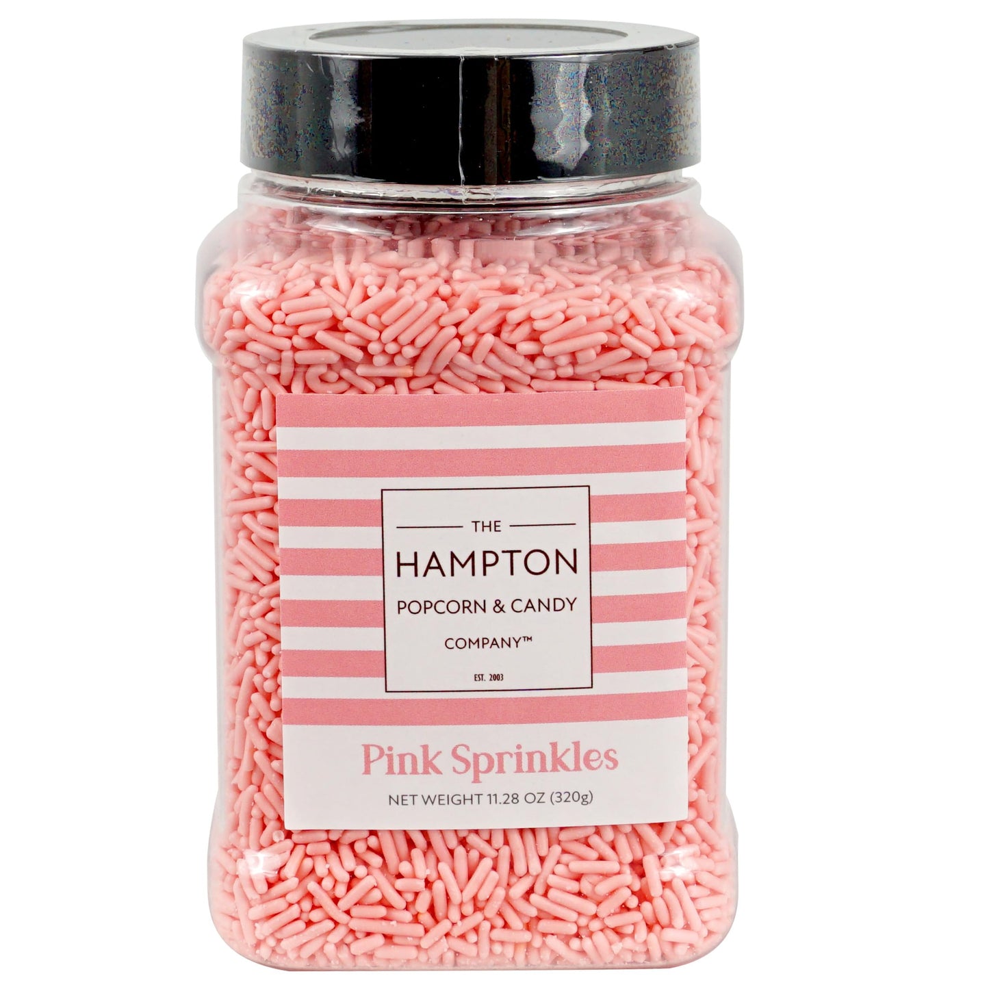Pink Sprinkles Jimmies 11.28 Oz, Pink Sprinkles For Cake Decorating, Cake Sprinkles, Sprinkles For Baking, Ice Cream & More, The