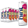Hint Canned Water, Peach Raspberry - Purified Flavored Water with Zero Calories, Natural Flavors, and Sugar Free - 12 Fl Oz Cans