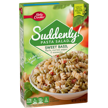 Suddenly Salad Sweet Basil Pasta Salad - 7.7 Oz 12 Pack