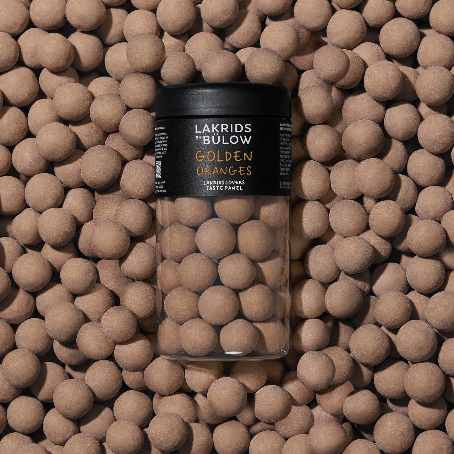 Lakrids By Blow - Golden Oranges - 10.4 Oz - Chocolate Covered Gourmet Licorice - Black Licorice With Caramelized Dulce Chocolat