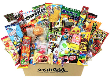 40 Japanese Candy & Snack Box And Other Popular Sweets (Box)
