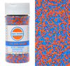 Mystic Sprinkles The Big Game Nonpareil Mix 3.8Oz Bottles (Blue & Orange)