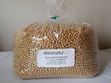 Signature Soy Non-Gmo Soybeans For Making Soymilk & Tofu 13 Lbs. Fresh Crop