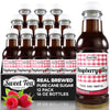 Iced Tea Raspberry Real Brewed, Pure Cane Sugar, Caffeinated All Natural Drinks, No Artificial Flavors by Southern Sweet Tea Com