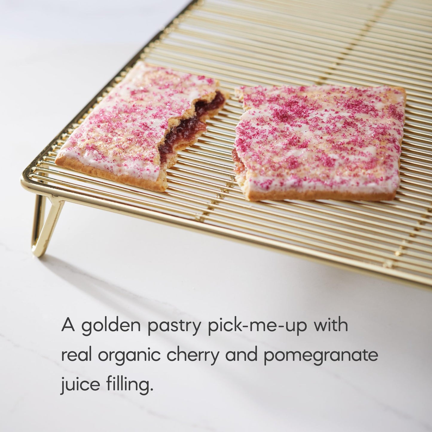 Nature'S Path Organic Frosted Cherry Pomegranate Toaster Pastries, 11 Oz (Pack Of 1), Non-Gmo
