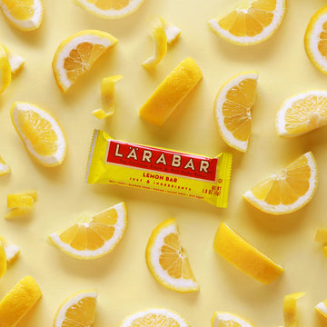 Larabar Lemon Bar, Gluten Free Vegan Fruit & Nut Bars, 1.6 Oz Bars, 18 Ct