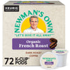 Newman s Own Organics French Roast Keurig Single-Serve K-Cup Pods, Dark Roast Coffee, 72 Count