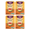 Yogi Tea Soothing Caramel Bedtime Tea - 16 Tea Bags Per Pack (4 Packs) - Calming Sleep Tea - Supports Good Sleep - Includes Cham