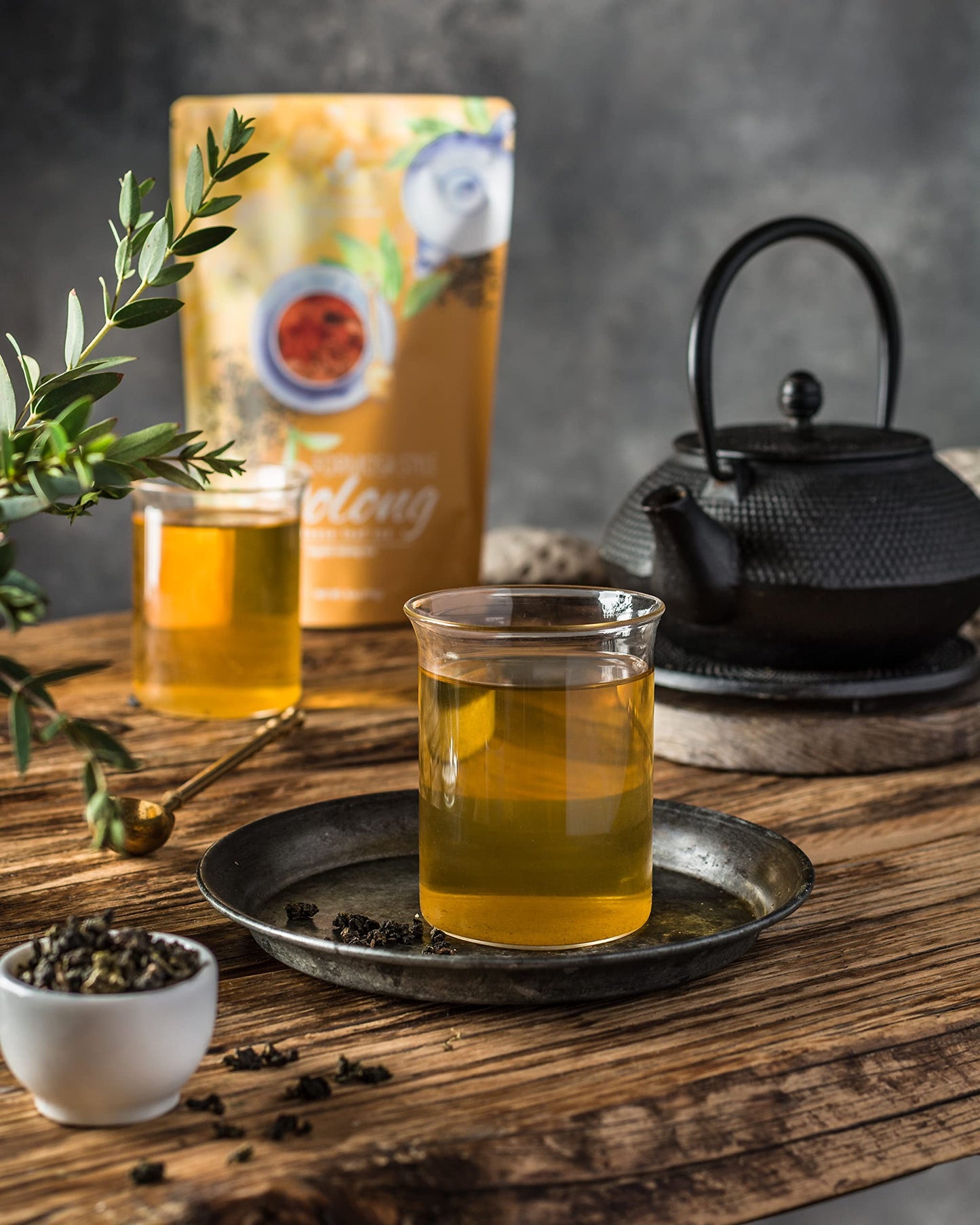 Gardenika Oolong Tea, Loose Leaf, Organic, KSA Kosher - 4 oz (1 Pack)