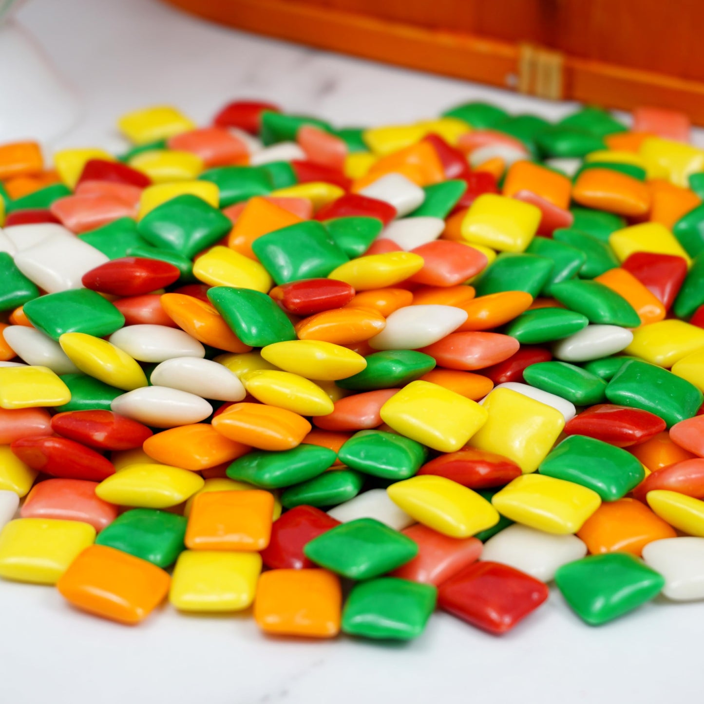 Chiclets Gum Original - 1 Pound Bag (Approx 380) Assorted Flavored Gum - Ideal For Bubble Gum Machine - Assorted Candy Flavors G