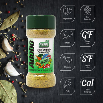 Badia Adobo with Complete Seasoning, 9 oz - All Purpose Latin Spice for Everyday Cooking