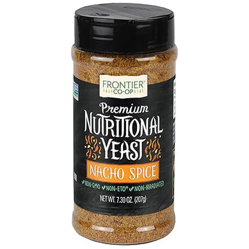 Frontier Nacho Spice Nutritional Yeast, 7.3 Oz