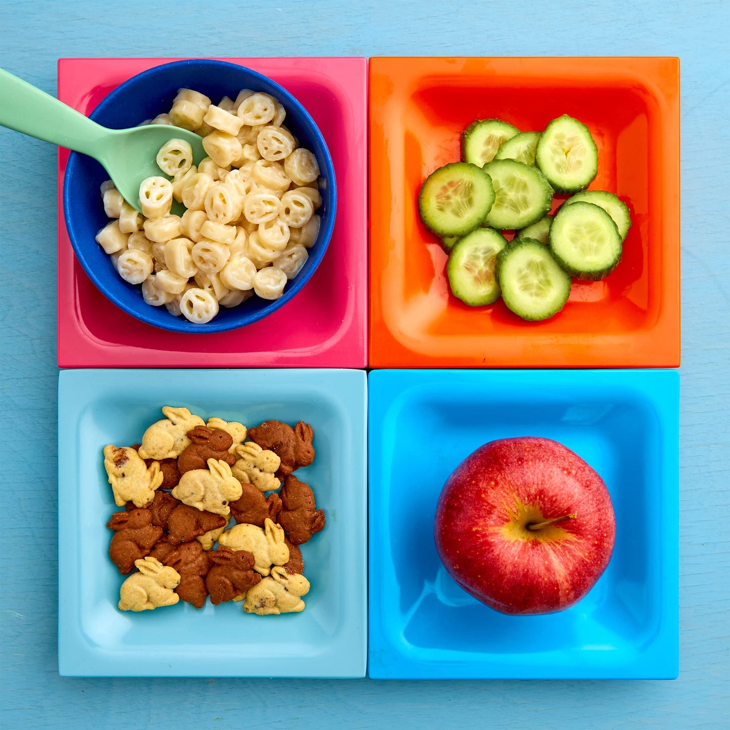 Annie 's Organic Macaroni and Cheese Dinner, Peace Pasta & Parmesan, 6 oz. (Pack of 12)