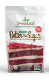 SweetLeaf Organic Better Than Sugar Sweetener - Sugar Substitute with Stevia & Erythritol, Use for Frosting, Baking, or Coffee,