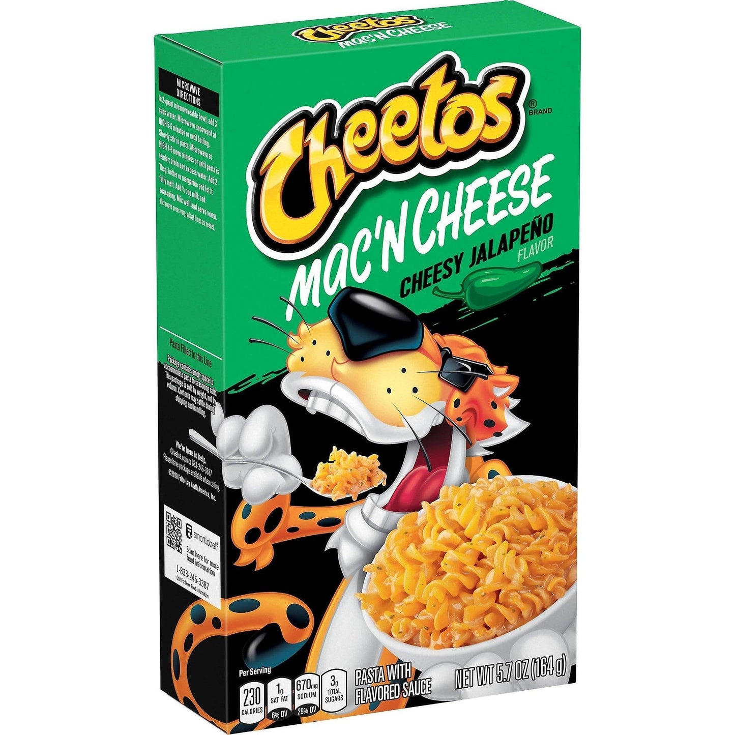 Cheetos Mac & Cheese Cheesy Jalapeno 5.7Oz Boxes (Pack Of 12)