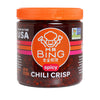Mr. Bing Chili Crisp | Spicy - Delicious, Flavorful & Crunchy Chili Oil - Made In Usa Chili Paste Hot Sauce - Gluten Free, Vegan