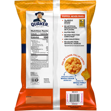 Quaker Rice Crisps Cheddar, 8.5 Oz