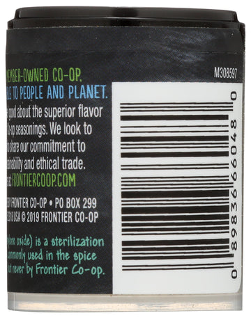 FRONTIER Ground White Pepper, 0.5 OZ