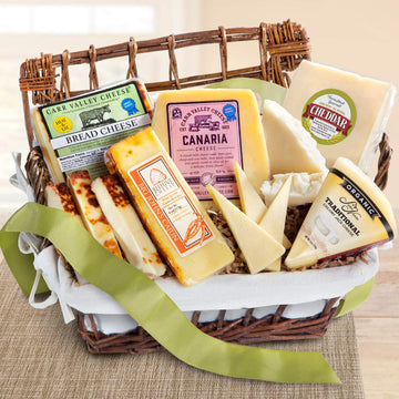 A Gift Inside Entertainer's Artisan Cheese Hamper Gourmet Gift Basket