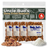 Jerky-n-Spice Uncle Buds Deep Fried Salted Peanuts In Shell 4-Pack | High Protein Snack, Travel-Friendly, Bulk Peanuts