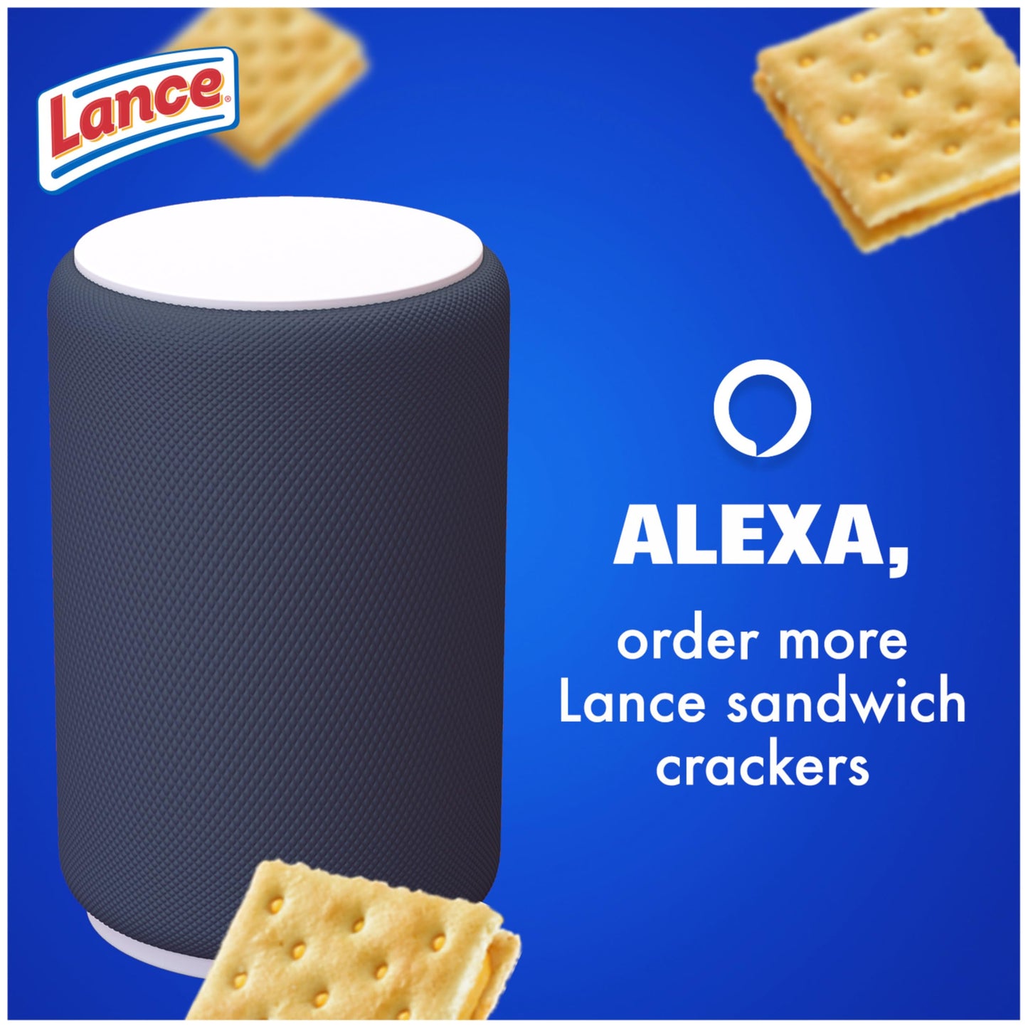 Lance Sandwich Crackers, Captains Grilled Cheese Wafers, 8 Ct Box
