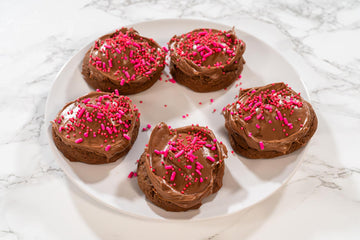 Bakerpan Pink Nonpareils Sprinkles - 7 Ounces Pink Sprinkles For Cake Decorating - Edible Nonpareils For Cupcakes, Ice Cream, Ca