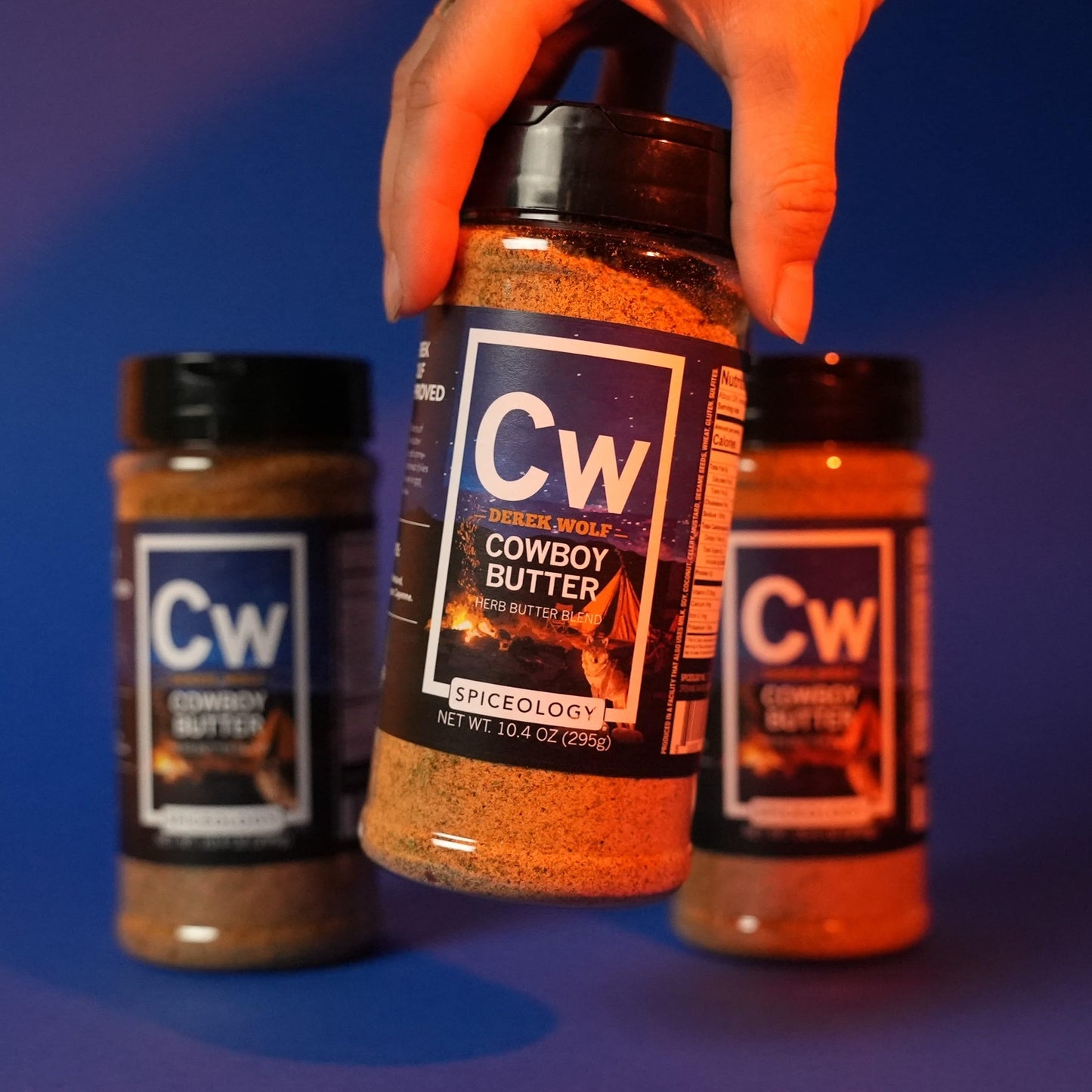 Spiceology Cowboy Butter Seasoning - Bold & Buttery Blend with Garlic, Smoked Paprika & Mustard - 10.4 oz