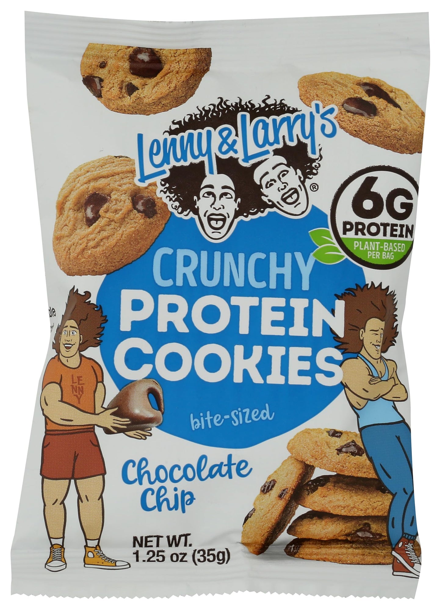 Lenny And Larrys Chocolate Chip Cookies Chocolate Chip - Case of 12-1.25 Oz