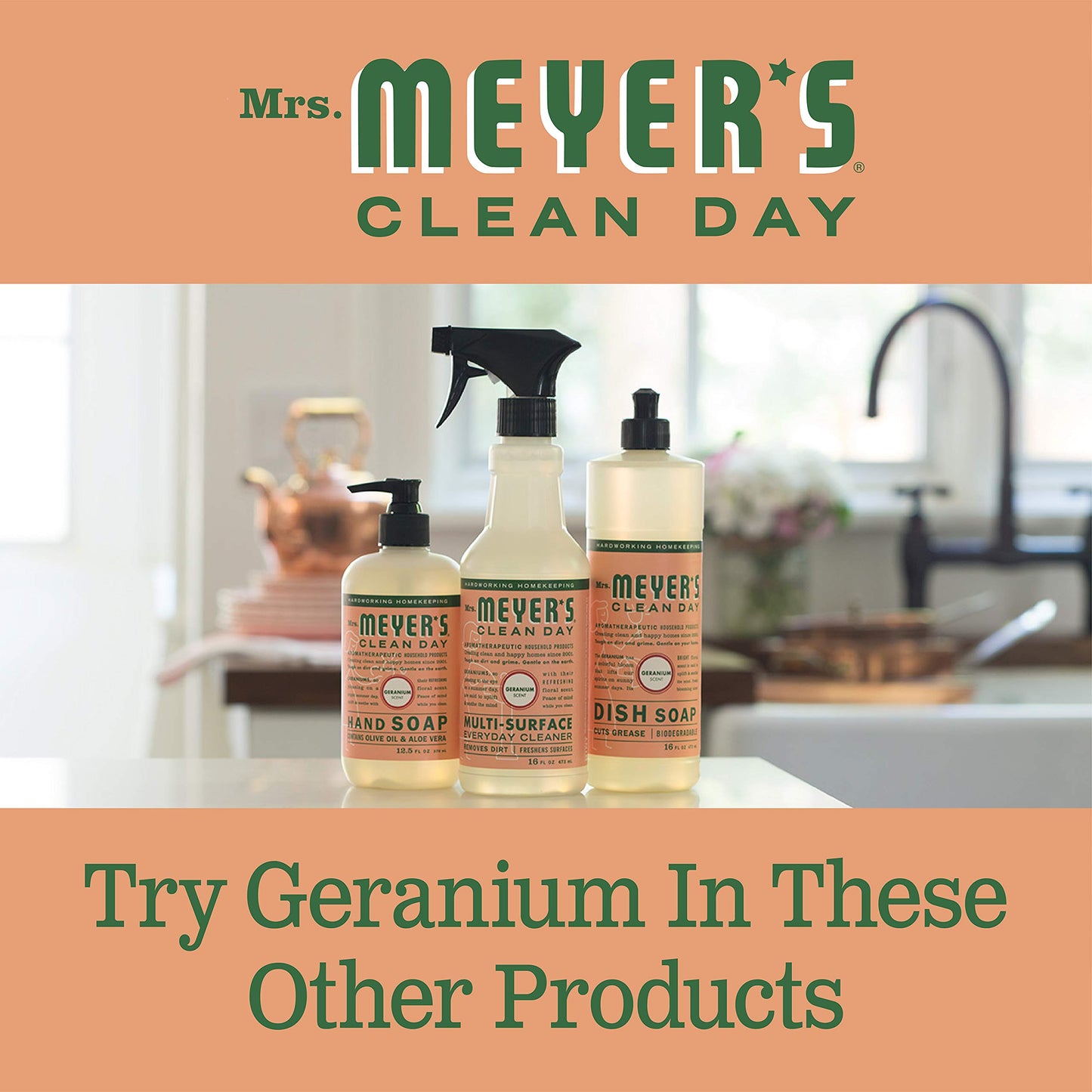 Mrs Meyers Clean Day Countertop Spray