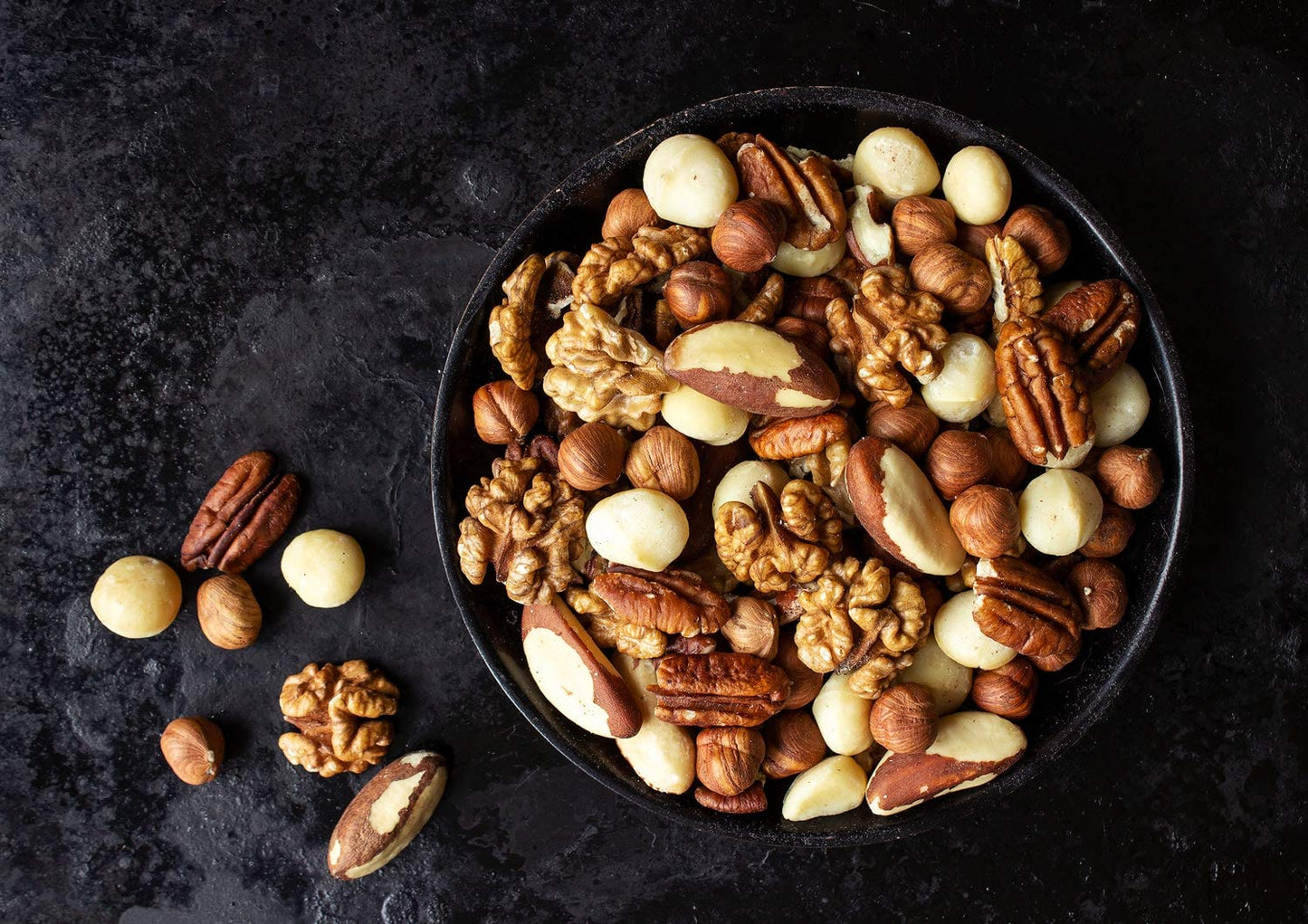 Food To Live Keto Nuts Mix, 1 Pound - Keto Snack Contains Raw Brazil Nuts, Pecans, Walnuts, Hazelnuts And Macadamia Nuts, Low Ca