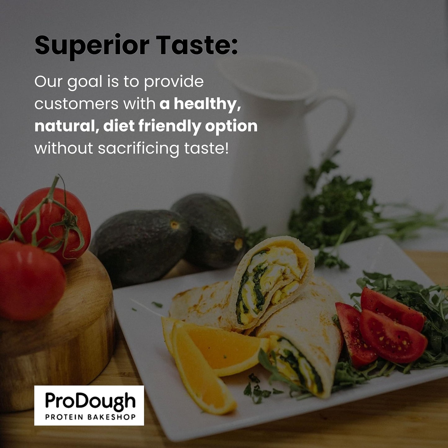 ProDough High Protein Gluten Free French Crepe Mix, Low Carb, 16 Ounce, Keto Friendly, Makes 24 Crepes, No Added Sugars