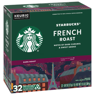 Starbucks French Roast K-Cup Packs, 32-Count