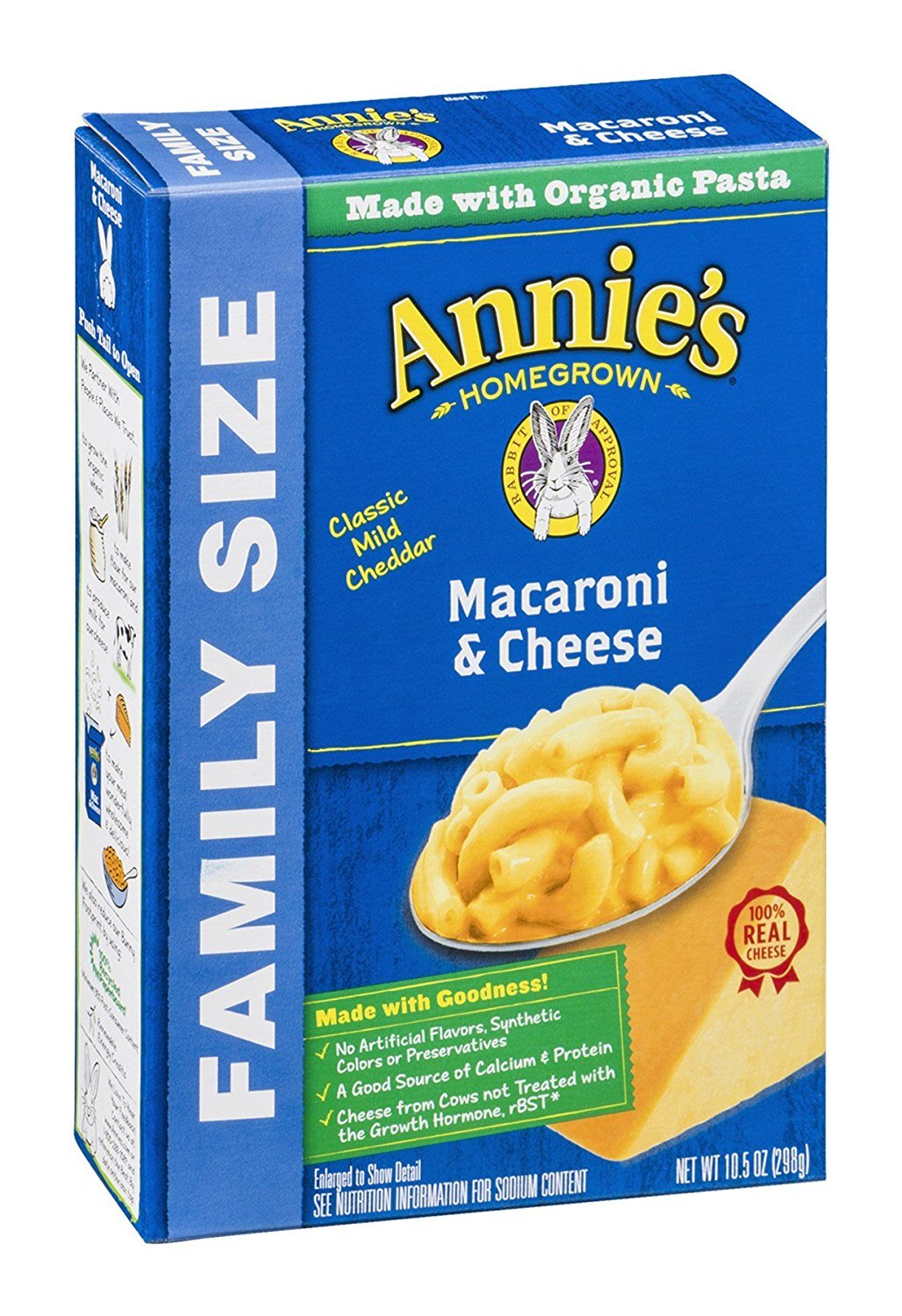 Annies Homegrown Organic classic Macaroni and cheese 10.5 Ounce -- 6 per case.6