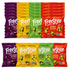 Freestyle Snacks Olive Snack Packs - 24 Pack Variety - Original Green, Hot & Spicy, Lemon Garlic, and Kalamata - Grown in Greece