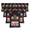 Pop Daddy Flavored Pretzels Sticks, Hot Sauce Flavor, 3oz Healthy Gourmet Pretzels Snacks, 15 Pack