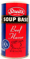 Streit's Soup Base Beef Flavor, Instant Soup and Seasoning Mix, Kosher Certified, 5 Oz (3-Pack)