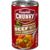 Campbell’S Chunky Soup, Beef Soup With Country Vegetables, 18.8 Oz Can
